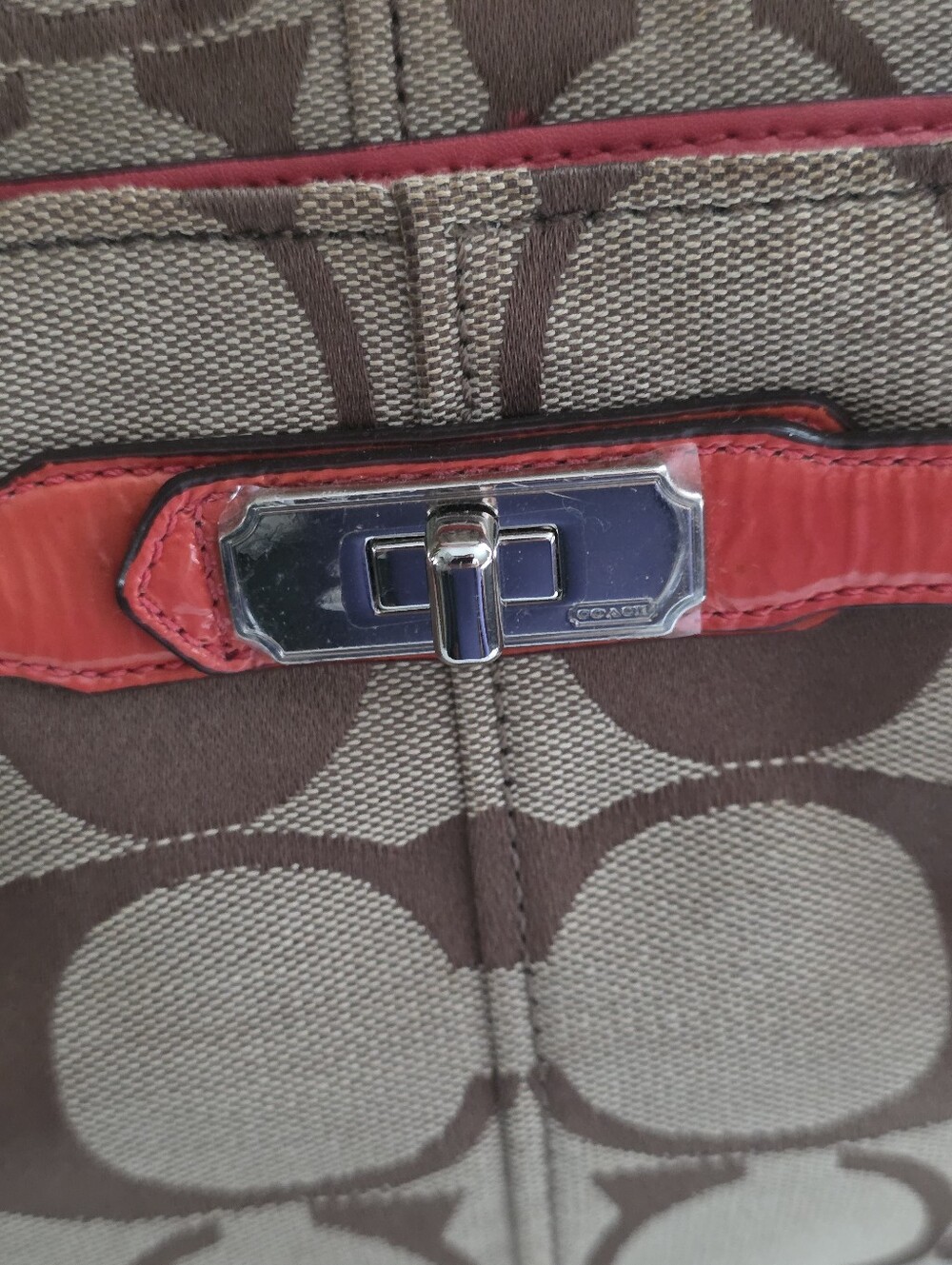 Coach Signature Chelsea Jayden Carryall tote Bag W/silver Hardware & Dust Bag - Picture 13 of 16
